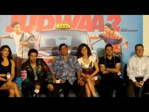 Varun Dhawan: I have lot of Pressure as Judwaa was a Hit | Judwaa 2 Trailer Launch | SpotboyE