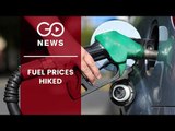 Fuel Prices Raised
