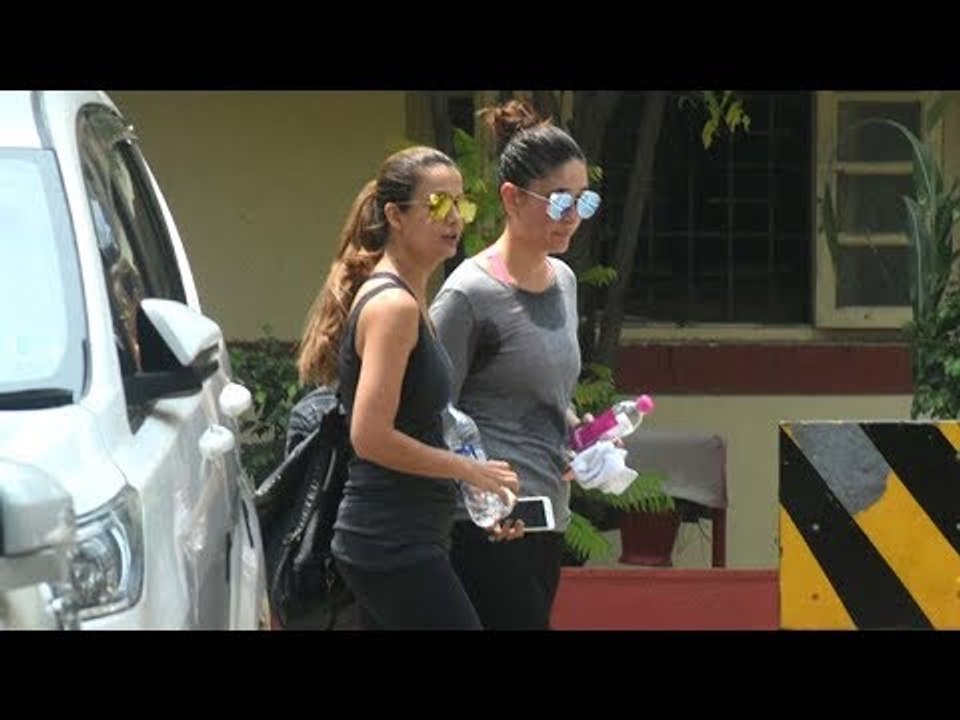 SPOTTED: Kareena Kapoor and Amrita Arora Post Gym Session | SpotboyE