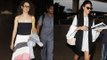 SPOTTED: Jacqueline Fernandez and Kangana Ranaut at the Airport | SpotboyE