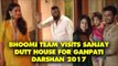 Aditi Rao Hydari, Sharad Malhotra Visits Sanjay Dutt House for Ganpati Darshan 2017 | SpotboyE