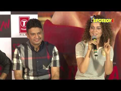 UNCUT- Simran Trailer Launch | Kangana Ranaut | Hansal Mehta | Part-1 | SpotboyE
