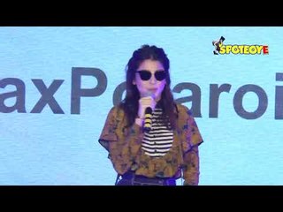 UNCUT- Anushka Sharma at Polaroid Eyewear Brand Launch | SpotboyE