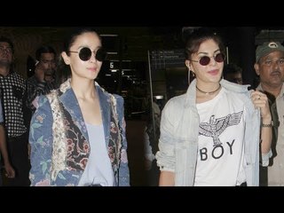 Descargar video: SPOTTED- Alia Bhatt, Sidharth Malhotra, Jacqueline Fernandez at the Airport | SpotboyE