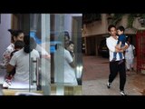 SPOTTED: Kareena Kapoor with Baby Taimur and Tusshar Kapoor with Laksshya  | SpotboyE