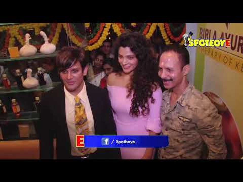 Saiyami Kher at the Store Launch of Birla Ayurveda | SpotboyE