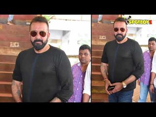 Sanjay Dutt is in full promotion mode for his film Bhoomi | SpotboyE