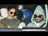 SPOTTED: Lovebirds Ranveer Singh and Deepika Padukone on a Movie Date | SpotboyE