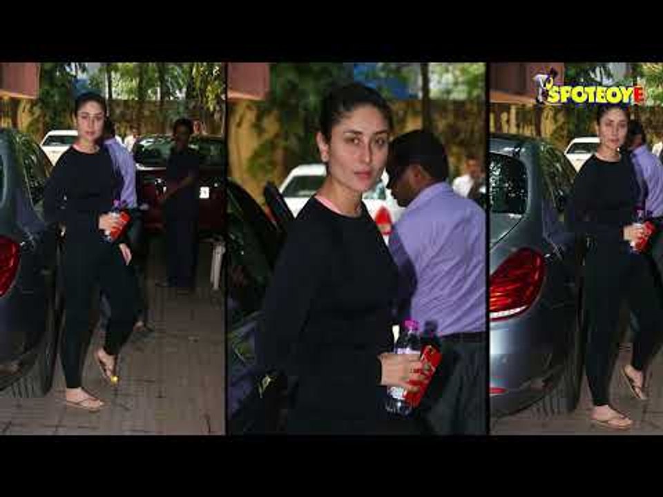 SPOTTED- Kareena Kapoor Post her Gym Session | SpotboyE
