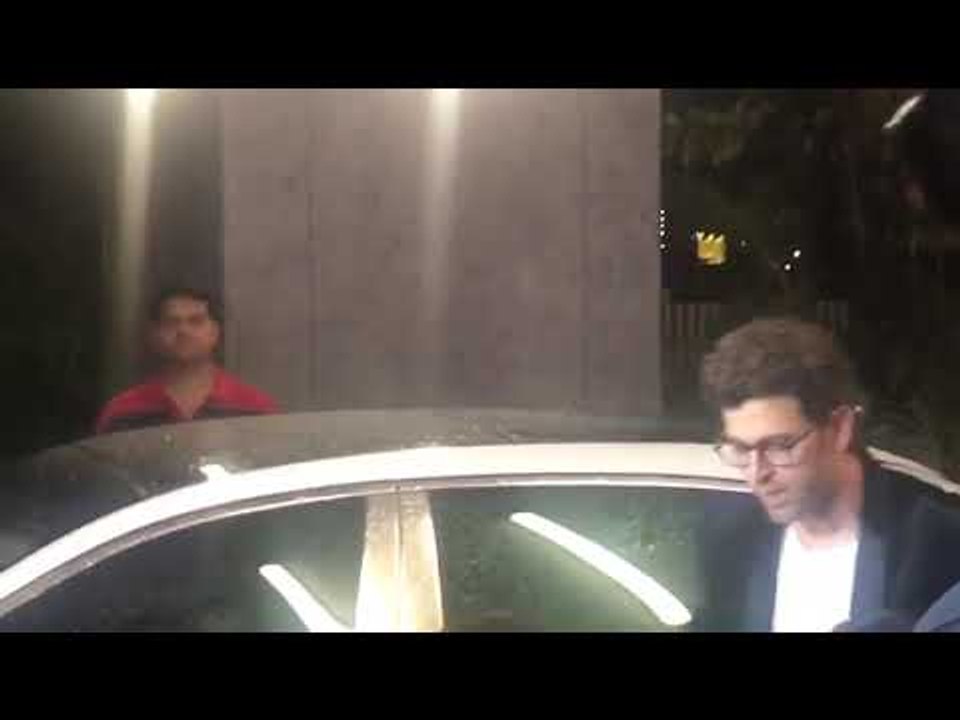 Hrithik Roshan at Ex Wife Sussanne Khan's Store Launch | SpotboyE