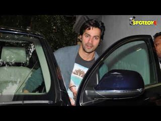 SPOTTED- Varun Dhawan at Juhu | SpotboyE