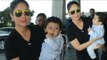 SPOTTED- Kareena Kapoor Khan with Baby Taimur at the Mumbai Airport | SpotboyE