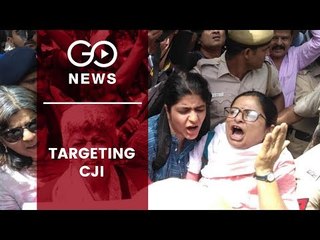 Women Protest Against Clean Chit To CJI