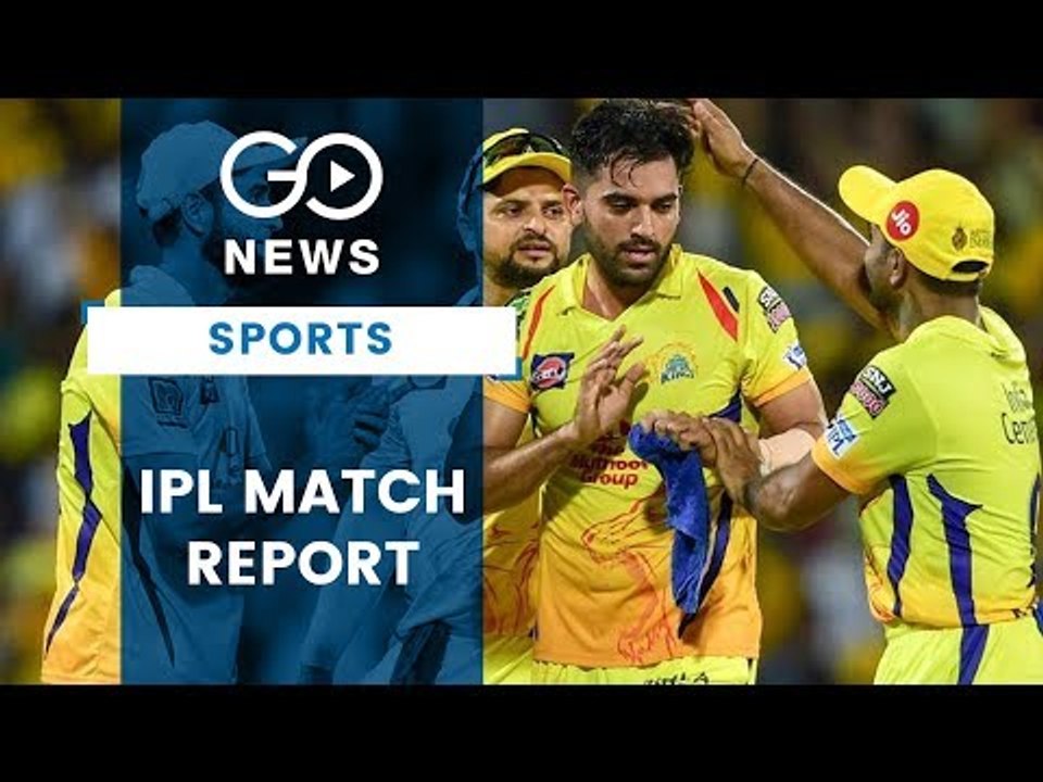IPL Match Report
