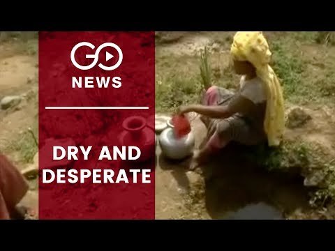 Assam Villagers Dig For Water