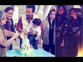 Taimur’s First Birthday Kareena & Saif Enjoy A Quiet Bonfire Get Together With Family | SpotboyE
