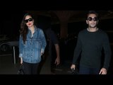 SPOTTED: Kareena Kapoor and Ranveer Singh at the Airport | SpotboyE