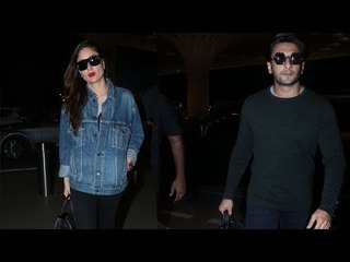 SPOTTED: Kareena Kapoor and Ranveer Singh at the Airport | SpotboyE