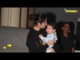 SPOTTED: Kareena Kapoor Khan with Baby Taimur Post her Birthday Celebrations | SpotboyE