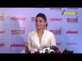 Alia Bhatt Talks about her Role in Raazi Movie At Lokmat Most Stylish Awards 2017 | SpotboyE