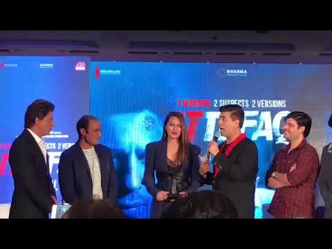 Shahrukh Khan and Karan Johar TROLLING Akshaye Khanna at Ittefaq Media Meet | SpotboyE
