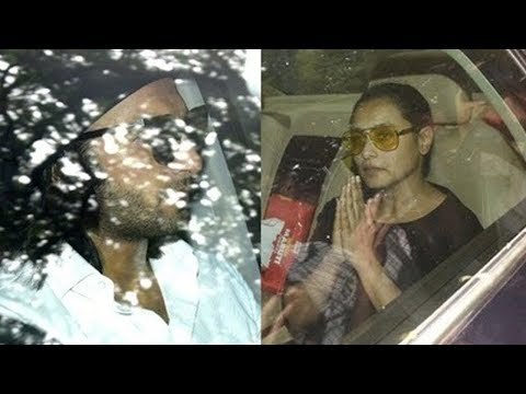 Ranveer Singh, Aditya Chopra and Rani Mukerji attend her father Ram Mukerji's funeral | SpotboyE