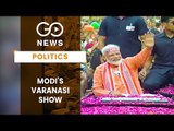 Modi's Mega Road Show In Varanasi