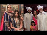 Aishwarya, Abhishek, Shweta Look Regal At A Family Wedding With Daddy Bachchan | SpotboyE