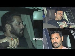 SPOTTED: Salman Khan & Arbaaz Khan Meet Prabhudeva for Dabangg 3? | SpotboyE