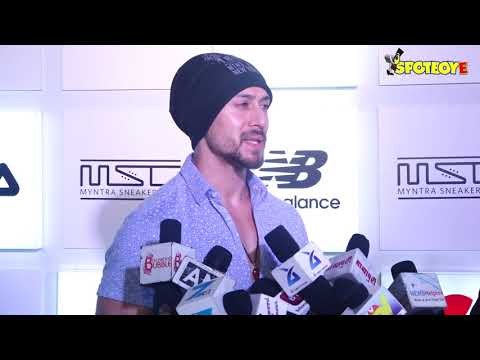 Tiger Shroff with Girlfriend Disha Patani At Myntra Sneaker Club | SpotboyE