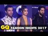 UNCUT- Ayushmann Khurrana, Rajkummar Rao, Radhika Apte at GQ Fashion Nights 2017 | SpotboyE