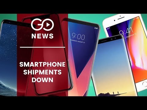 Smartphone Shipments Down
