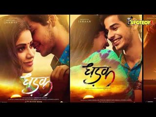 Dhadak Poster Out: Karan Johar Introduces Ishaan Khatter & Janhvi Kapoor In Sairat Remake | SpotboyE