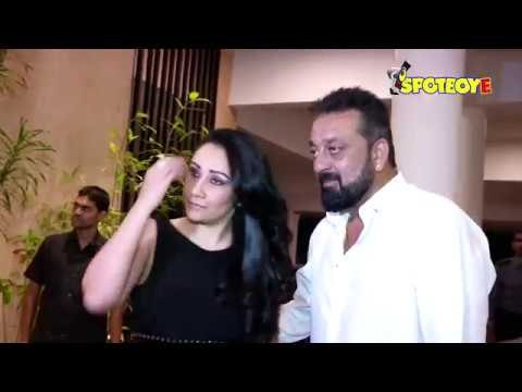 SPOTTED: Sanjay Dutt, Maanayata Dutt, Sanjay Kapoor at Manish Malhotra's Party | SpotboyE