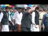 Amitabh Bachchan with Abhishek Bachchan at Shashi Kapoor's Funeral | SpotboyE