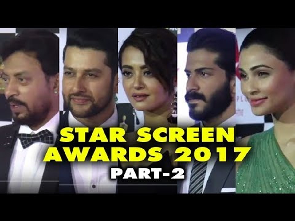 UNCUT- Tiger Shroff, Madhuri Dixit, Vidya Balan and other Celebs Grace at Star Screen Awards 2017