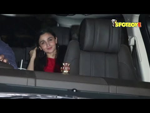 SPOTTED- Alia Bhatt, Sidharth Malhotra, Varun Dhawan at Sandeep Khosla's Party | SpotboyE