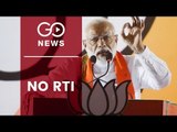 RTI's Missing From PMO Website