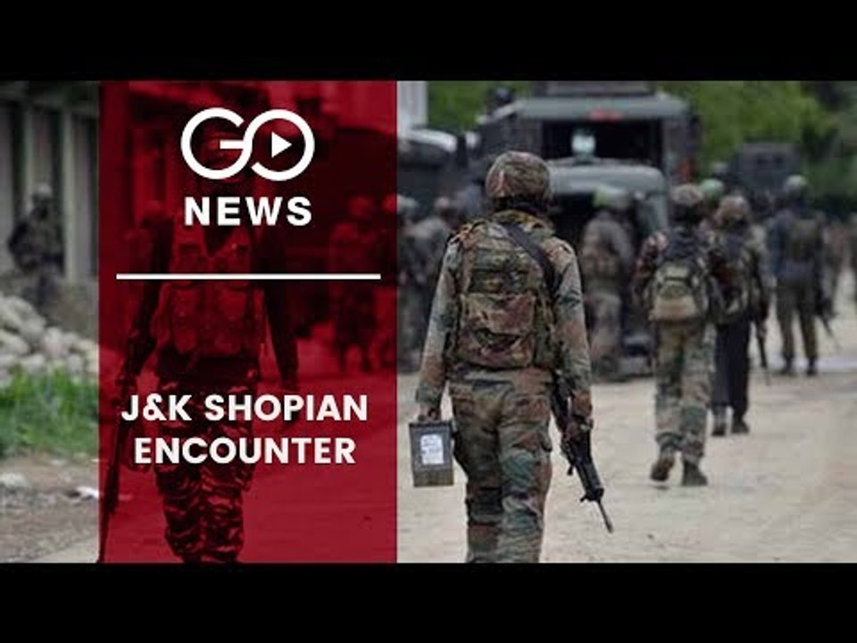 J&K: Encounter In Shopian