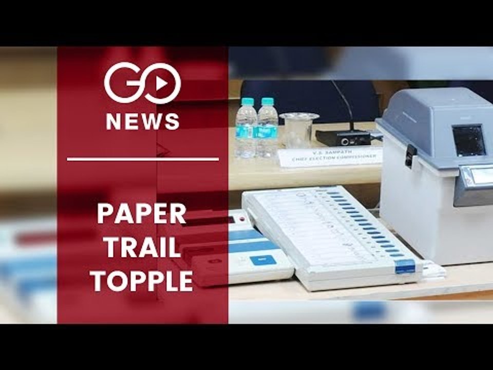 Opposition's VVPAT Plea Rejected