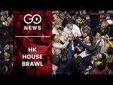 Lawmakers Come To Blows In Hong Kong Parliament