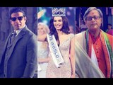 Karan Patel BLASTS Shashi Tharoor For MOCKING Miss World 2017 Manushi Chhillar | SpotboyE