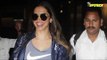 SPOTTED- Deepika Padukone At Mumbai Airport Returning From Tirumala | SpotboyE