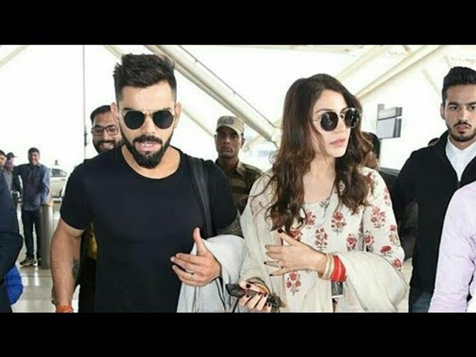 Virat Kohli and Anushka Sharma Arrives to Mumbai after Delhi Reception| SpotboyE