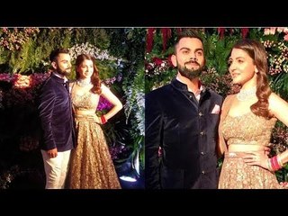 Virat Kohli and Anushka Sharma Grand Entry at Their Mumbai Reception | SpotboyE