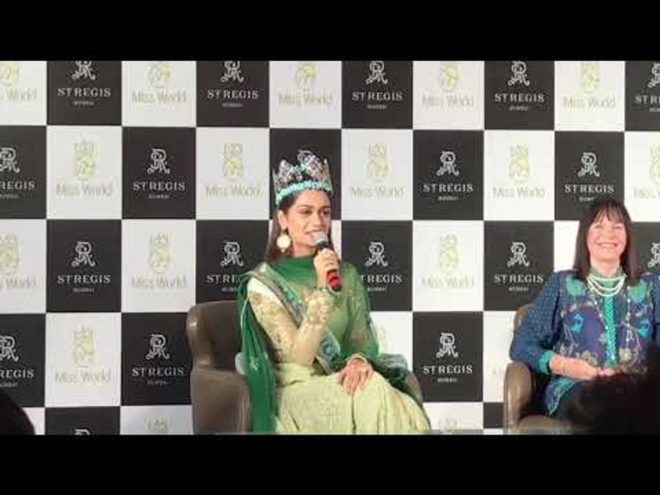 Manushi Chhillar Talks about her Future Plans and says Bollywood is not in my mind currently