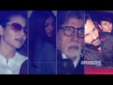 Abhishek and Aishwarya Bachchan, kajol, Saif Ali Khan and Kareena Kapoor at Shashi Kapoor's House