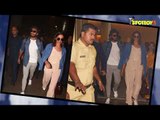 SPOTTED: Ranveer Singh and Deepika Padukone at the Mumbai Airport | SpotboyE