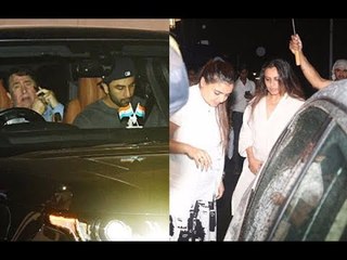 Ranbir Kapoor and Rani Mukerji Rush to the hospital to Pay their Last Respects to Shashi Kapoor