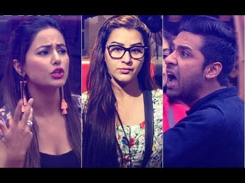 Hina Khan TAUNTS Shilpa Shinde, Puneesh Sharma DEFENDS Her | TV | SpotboyE